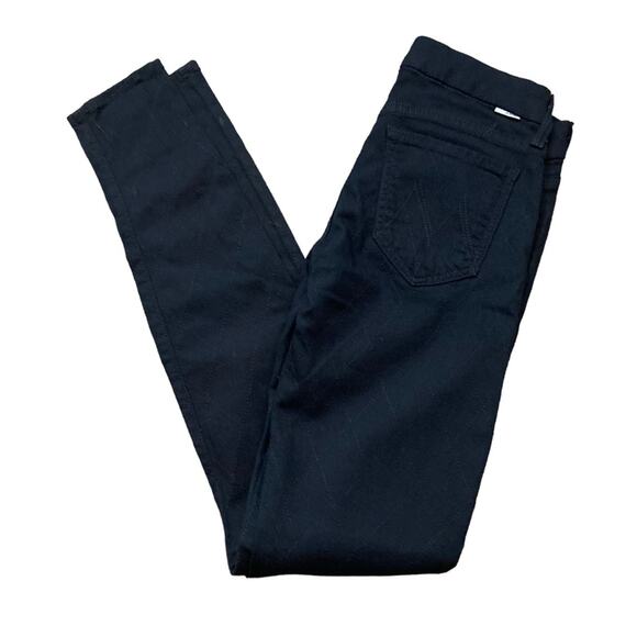 Mother The Looker Black Jeans in Tongue Tied Size 25x29 - Picture 4 of 10